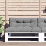 vidaXL Blazina za kavč iz palet siva 120x40x12 cm Cene