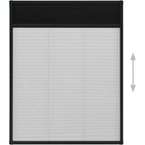 vidaXL Plise komarnik za okna aluminij antraciten 80x100 cm | Shoptok.si