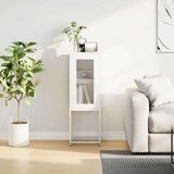 vidaXL Bivak Bela 36x39x107 cm Hladno valjano jeklo | Shoptok.si