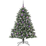  Umjetno božićno drvce Zelena 150 cm PVC, Plastika i Čelik | shoptok.hr