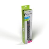 Tracer Produzni kabl 1.5m 5 uticnica sa prenaponskom zastitom i prekidacem crni TRALIS46843 | Eponuda.com