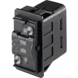 3250.0367 automobilska klecni prekidač 3250.0367 12 V/DC, 24 V/DC 10 A 2 x on/off/on zadržava položaj IP66/IP6