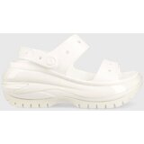 Crocs Natikače Classic Mega Crush Sandal za žene, boja: bijela, s platformom, 207989 | shoptok.hr