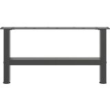  Noge za klub stolić antracit boje 2 kom 70 x (30-31) cm čelik | Eponuda.com