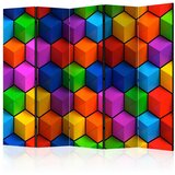 Artgeist Paravan Colorful Geometric Boxes I, 5-Delni, Dvostranski | Shoptok.si