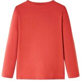  Dječja majica s dugim rukavima tamnocrvena 92 | shoptok.hr