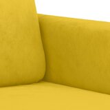  3-dijelni set sofa s žuti baršunast | shoptok.hr