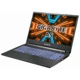 Gigabyte prijenosno računalo A5 X1C R9, 16 GB, 512 GB SSD, 15,6" FHD 240Hz, NVIDIA GeForce RTX 3070, Windows 10 Home, crna