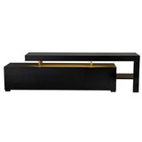 Hanah home polica za TV beliz - wood black wood black tv stand | ePonuda.com
