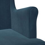  Fotelja Plava Baršun | shoptok.hr