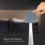  LED prigušiva punjiva dodirna stona lampa LED/3W/5V 3000-6000K bela | Eponuda.com
