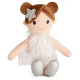 plišana igračka Lutka u haljini 32 cm - Bijela
