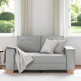  Dvosjed Sofa Oblačno Siva 160x78x84 cm Tkanina | shoptok.hr