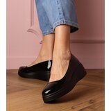 Gemre Black patent platform oxfords Nikara | Shoptok.si