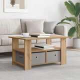  Klubska miza Umetni hrast 77 x 55 x 42 cm Konstruiran les, (5000295491) | Shoptok.si