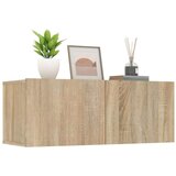 vidaXL TV omarica 2 kosa sonoma hrast 80x30x30 cm inženirski les | Shoptok.si