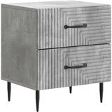  Noćni ormar Betonska siva 43 x 34,5 x 47,5 cm Konstruirano drvo | shoptok.hr
