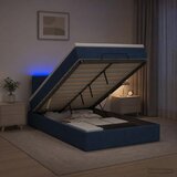  od pjene s madracem i LED-om Plava 120 x 200 cm Tkanina | shoptok.hr