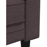  3-dijelni set sofa tamnosmeđi od tkanine | shoptok.hr