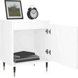 vidaXL Noćni ormarići 2 kom bijeli 40 x 30 x 50 cm konstruirano drvo | shoptok.hr