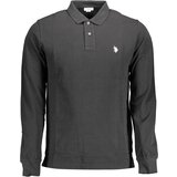 U.S. Polo Assn. US POLO MEN&#39;S LONG SLEEVED POLO BLACK Cene