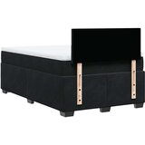  box spring s madracem crni 120 x 190 cm baršunasti | shoptok.hr