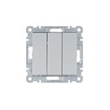 HAGER prekidač obični 10A 3S lumina sivi WL0072 | Eponuda.ba