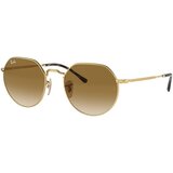 Ray-ban Jack RB3565 001/51 S (51) Zlata/Rjava Cene