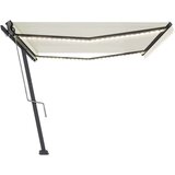  Avtomatska tenda LED + senzor 500x300 cm krem, (20728883) | Shoptok.si