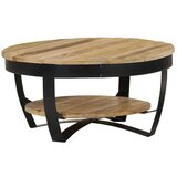  Stolić za Kavu Masivno Grubo Obrađeno Drvo Manga 65x32 cm | shoptok.hr