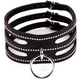 Designer Traingo Collar Calf Softy Leather Black