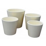 Kerbek saksija manhattan 12cm uni krem ( ke D10/120/003 ) ke D10/120/003 Cene
