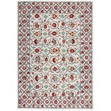 Flair Rugs Rdeča/modra ročno tkana volnena preproga 120x170 cm Iris Traditional – Cene