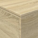  Stolić za kavu s LED svjetlima boja hrasta 90 x 50 x 40 cm | shoptok.hr