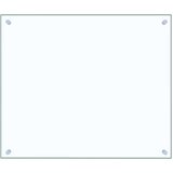  Kuhinjske zaštite od prskanja 2 kom prozirne 70x60 cm staklene | shoptok.hr