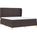  Box Spring Postelja z Mattresom Temno Rjava 180x200 cm Tkanina, (22052937) | Shoptok.si