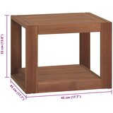  Zidni kupaonski ormarić 45 x 45 x 35 cm od masivne tikovine | shoptok.hr