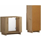  Set ormarića za kupaonicu 2 kom. Hrast artisan Prerađeno drvo | shoptok.hr