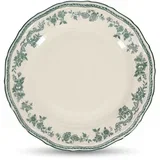 Zelen/slonokoščen desertni porcelanast krožnik ø 21,5 cm Cyril –