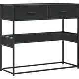 vidaXL konzolni stol crni 90x35x80 cm konstruirano drvo | shoptok.hr