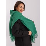 Wool Fashion Italia Scarf-AT-SZ-23185.93P-dark green | shoptok.hr