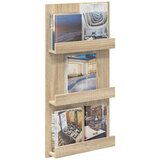  Polica za časopise s policom Sonoma hrast 51 x 11 x 102 cm | shoptok.hr