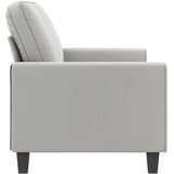  Dvosjed svjetlosivi 140 cm od mikrovlakana | shoptok.hr