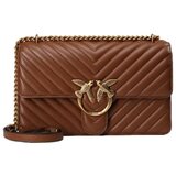 Pinko Torbe za čez ramo LOVE ONE CLASSIC DC SHEEP Kostanjeva Cene