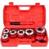 Awtools navoj za cevi 6pcs 1/4 ", 3/8", 1/2 ", 3/4", 1 ", 1-1/4" Set kovček, (21263034) | Shoptok.si