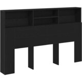  Glava kreveta s ormarićem Zidne Crni hrast 160 x 19 x 103,5 cm | Eponuda.ba