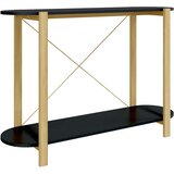 vidaXL Konzolni stol crni 110 x 38 x 75 cm od konstruiranog drva | shoptok.hr