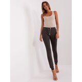 RELEVANCE Sweatpants-RV-DR-8195.35-dark khaki | Shoptok.si