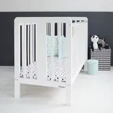 krevetić Star Cot - White