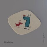  Tepih Dječji Dog 128 x 128 cm Cene